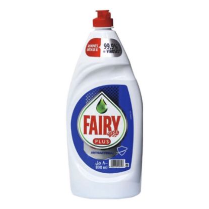 Picture of Fairy Plus Antibacterial Dishwashing Liquid Value Pack 800ml(N)