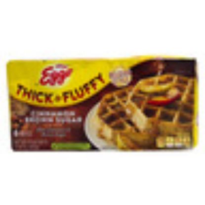 Picture of Kellogg's Eggo Thick And Fluffy Cinnamon Brown Sugar Waffles 330g(N)