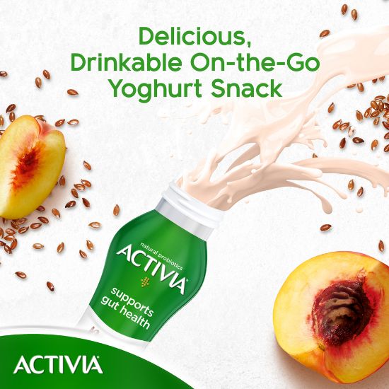 Picture of Activia Yoghurt Go Drinkable Peach & Grains 280ml(N)