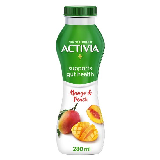 Picture of Activia Go Drinkable Yoghurt Peach & Mango 280ml(N)