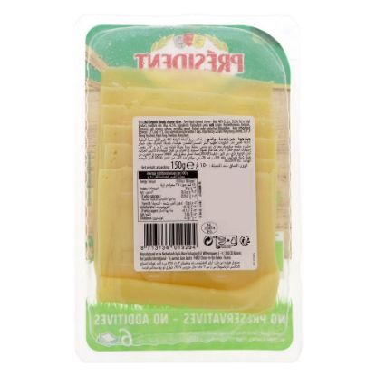 Picture of President Organic Gouda Slice Cheese 150g