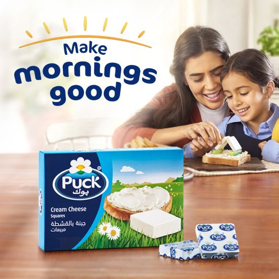 Picture of Puck Cream Cheese Squares 12 Portions 216g