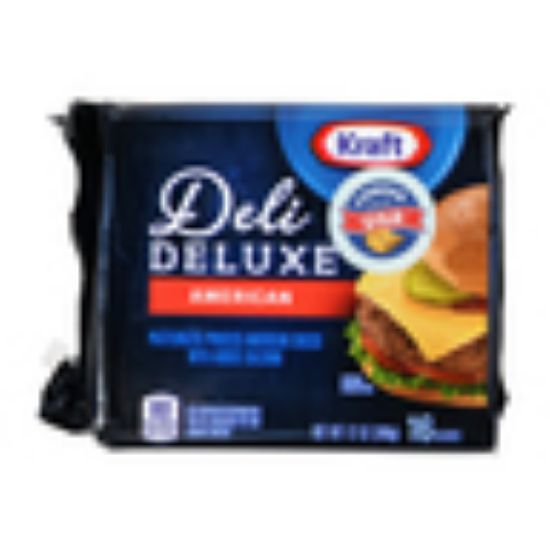 Picture of Kraft Deli Deluxe American Cheese Slices 340g