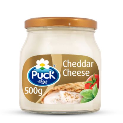 Picture of Puck Cheddar Cream Cheese Spread Jar 500g