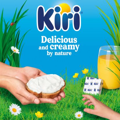 Picture of Kiri Spreadable Cream Cheese Squares 12 Portions 200 g