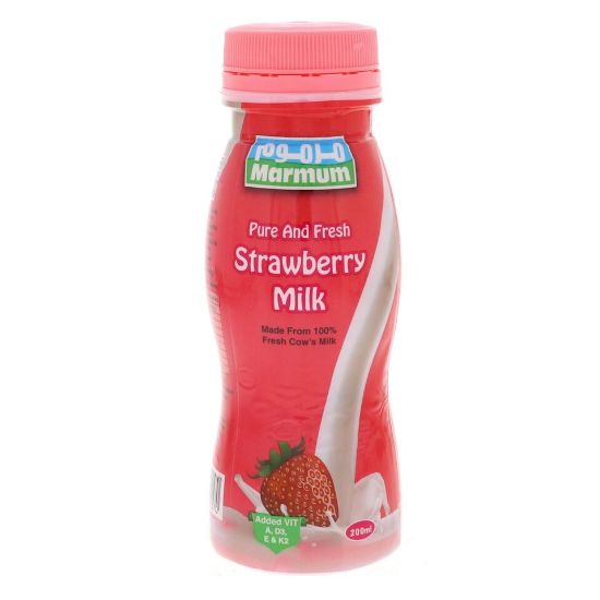 Picture of Marmum Pure And Fresh Strawberry Milk 200ml(N)