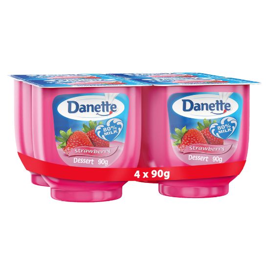 Picture of Danette Dessert Strawberry Flavour 90g(N)