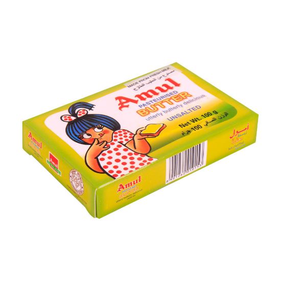 Picture of Amul Butter Unsalted 100g