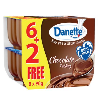 Picture of Danette Dessert Chocolate Flavour 90g 6+2(N)