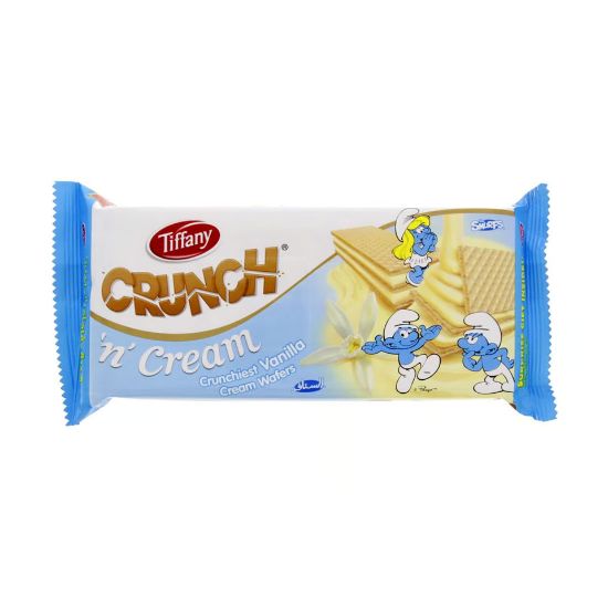 Picture of Tiffany Crunch 'n' Cream Vanilla Cream Wafers 76g