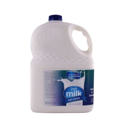 Picture of Al Rawabi Fresh Milk Full Cream 1 Gallon(N)