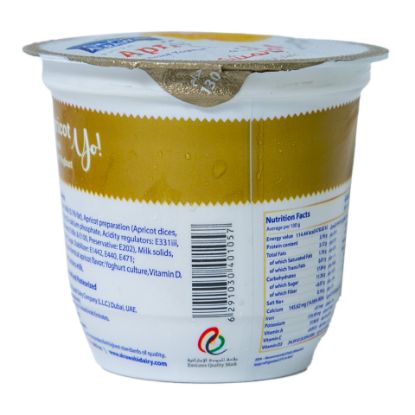 Picture of Al Rawabi Stirred Yoghurt Apricot 130g(N)