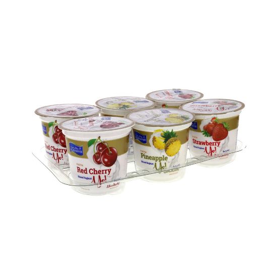 Picture of Al Rawabi Fruit Yoghurt Assorted 6pcs(N)