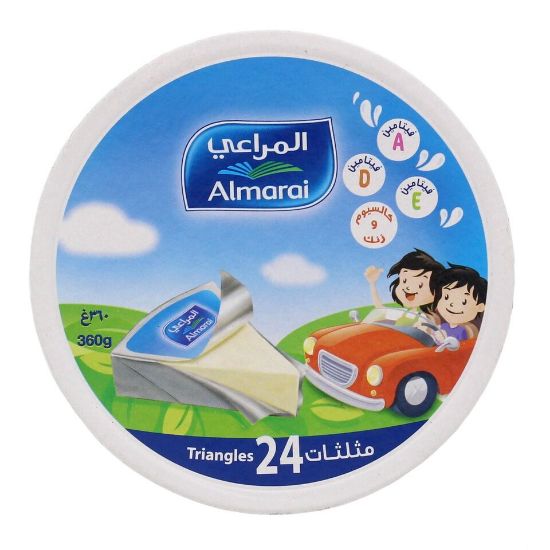 Picture of Almarai Triangles Cheese 24 Portion 360g