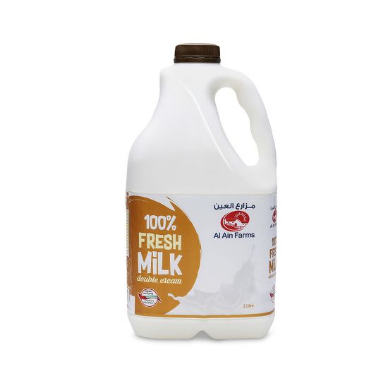 Picture of Al Ain Fresh Milk Double Cream 2Litre(N)