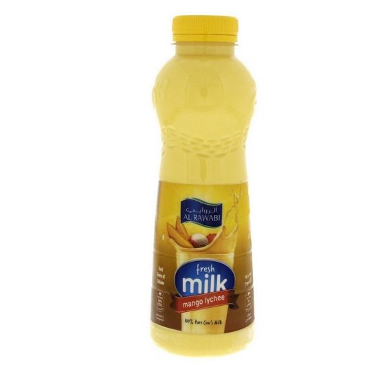 Picture of Al Rawabi Fresh Milk Mango Lychee 500ml(N)