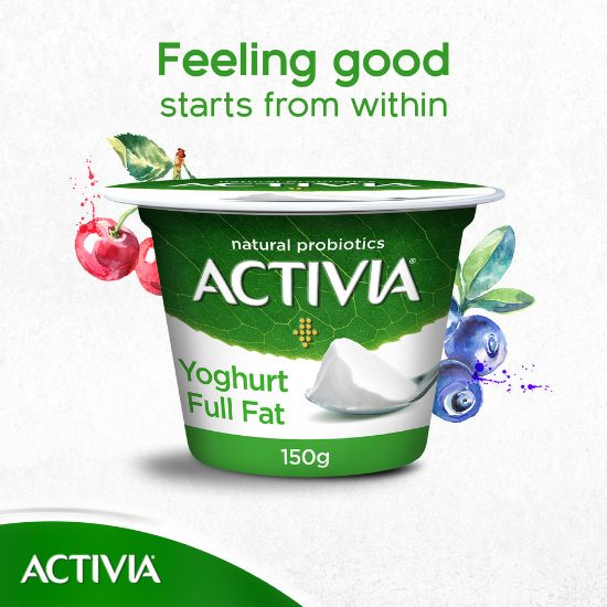 Picture of Activia Yoghurt Full Fat 6 x 150g(N)