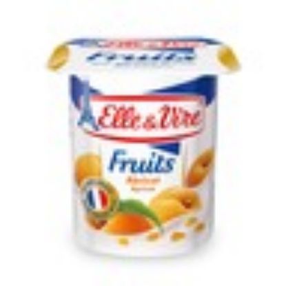 Picture of Elle & Vire Fruits Yogurt Apricot 125g(N)