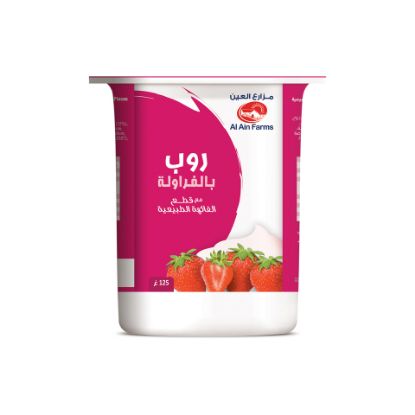 Picture of Al Ain Strawberry Yoghurt 125g(N)