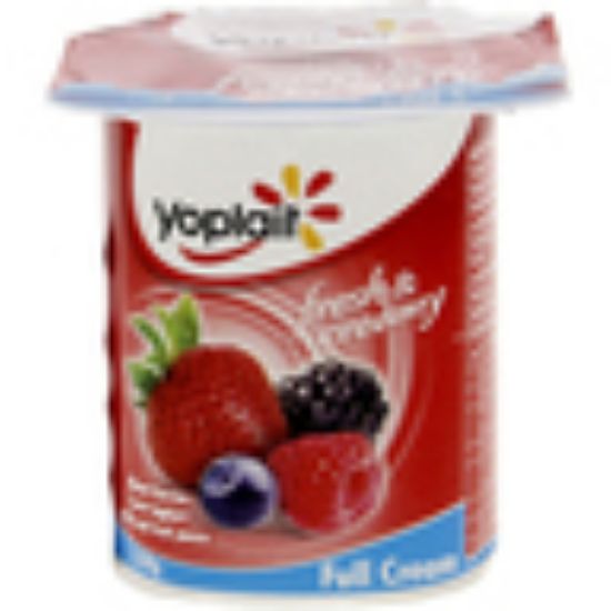 Picture of Yoplait Mixed Berries Fruit Yoghurt Full Cream 120g(N)