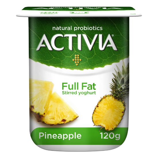 Picture of Activia Stirred Yoghurt Full Fat Pineapple 120g(N)