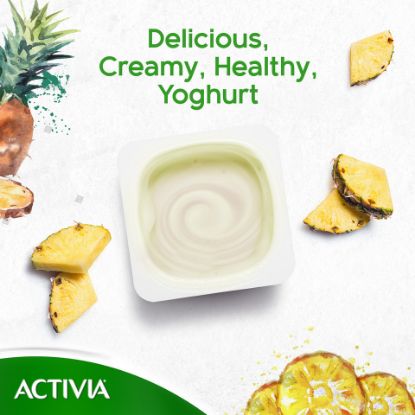 Picture of Activia Stirred Yoghurt Full Fat Pineapple 120g(N)