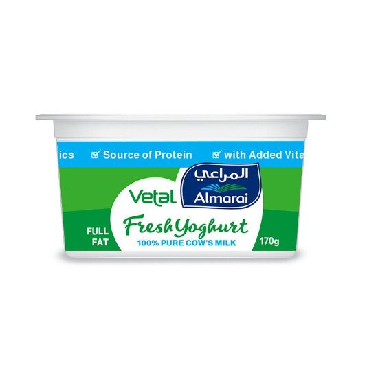 Picture of Almarai Vetal Full Fat Fresh Yoghurt 170 g(N)