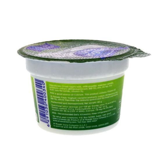 Picture of Al Rawabi Full Cream Yoghurt 6 x 90g(N)