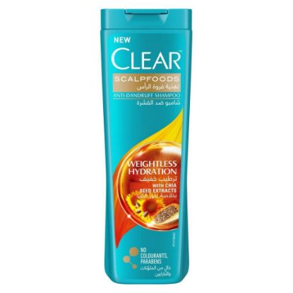 Picture of Clear Anti-Dandruff Shampoo Weightless Hydration 400ml