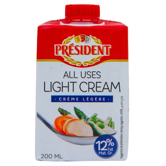 Picture of President Light Cooking Cream 200ml