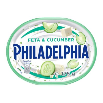 Picture of Philadelphia Cream Cheese Feta & Cucumber 175g