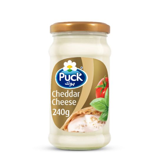 Picture of Puck Cheddar Cream Cheese Spread Jar 240g