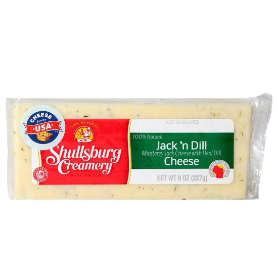 Picture of Shullsburg Creamery Jack N Dill Cheese 227g