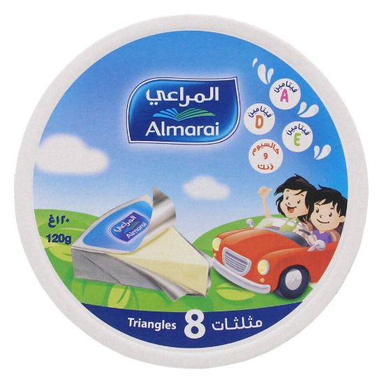 Picture of Almarai Triangles Cheese 8 Portion 120g