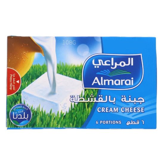 Picture of Almarai Cream Cheese 6 Portion 108g