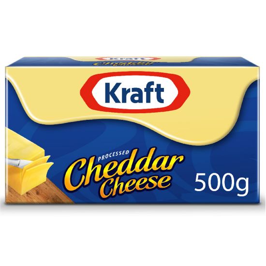 Picture of Kraft Cheddar Cheese Block 500g