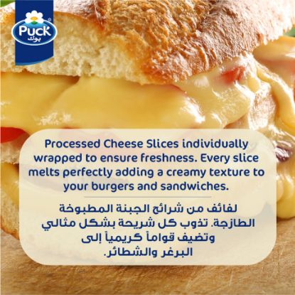 Picture of Puck Cheddar Cheese 10 Slices 200g