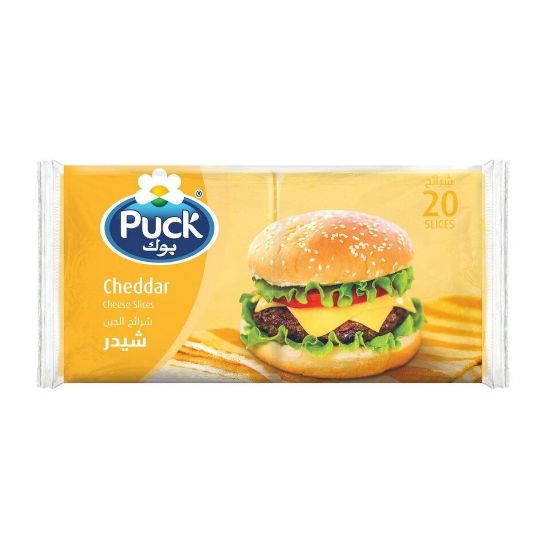 Picture of Puck Cheddar Cheese 20 Slices 400g