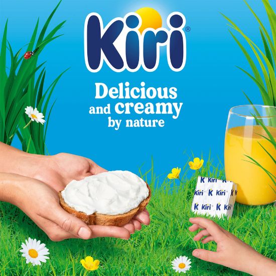 Picture of Kiri Spreadable Cream Cheese Squares 24 Portions 400 g