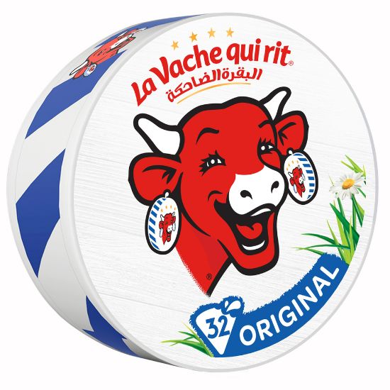 Picture of La Vache qui rit Original Spreadable Cheese Triangles 32 Portions 480g