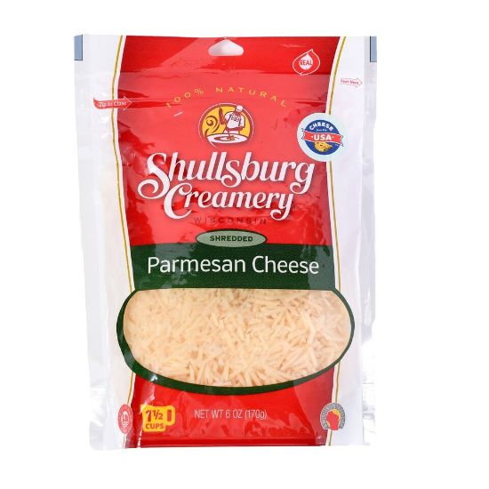 Picture of Shullsburg Creamery Shredded Parmesan Cheese 170g