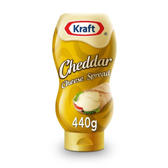 Picture of Kraft Cheddar Cheese Squeeze 440g