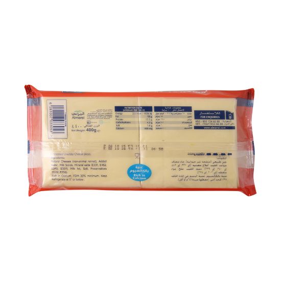 Picture of Almarai Cheese Slices Low Fat 400 g