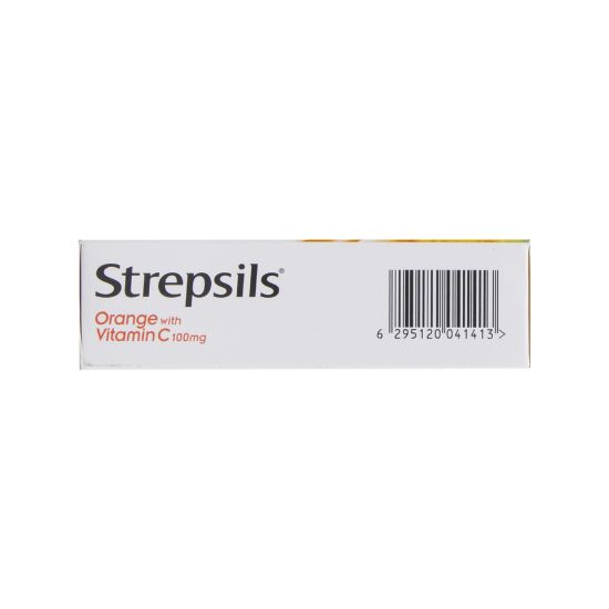 Picture of Strepsils Orange With Vitamin C 36pcs