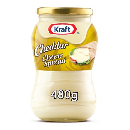 Picture of Kraft Cheddar Cheese Spread Original 2 x 480g