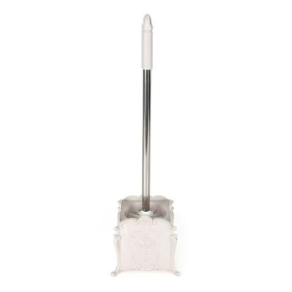 Picture of Smart Klean Toilet Brush With Holder, White, 716-7203