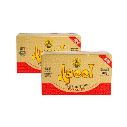 Picture of Aseel Pure Butter Unsalted Value Pack 2 x 400 g