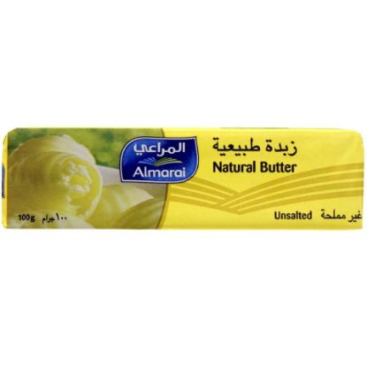 Picture of Almarai Natural Butter Unsalted 100g