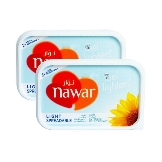 Picture of Nawar Light Spreadable Value Pack 2 x 250 g