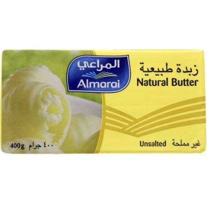 Picture of Almarai Natural Butter Unsalted 400g
